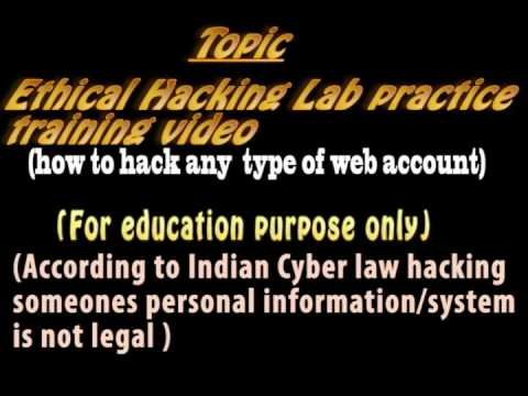 Hacking Web account